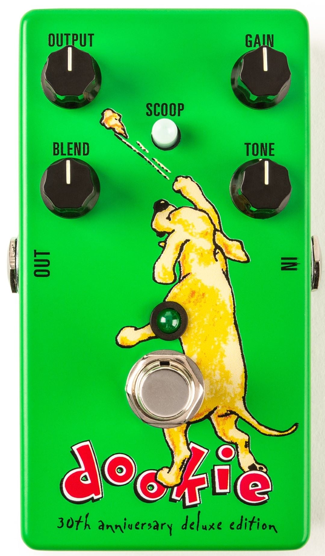 green guitar pedal MXR Dookie Drive 30th Anniversary DD30 Color:oak wood Powertec Safety Goggles, Scratch PANTS the MXR GT