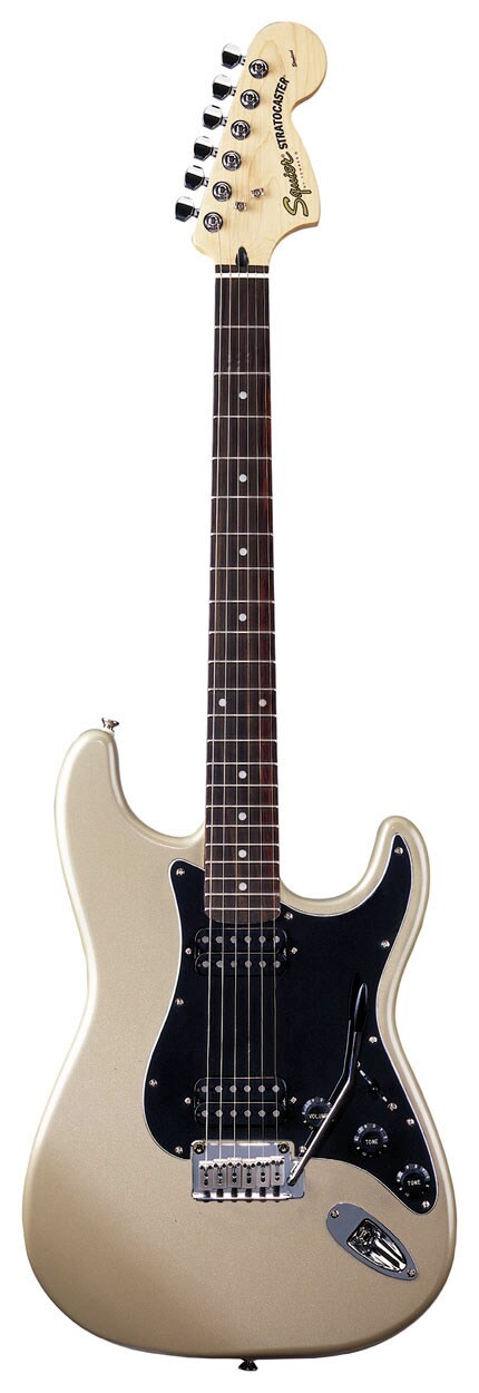 black squier strat