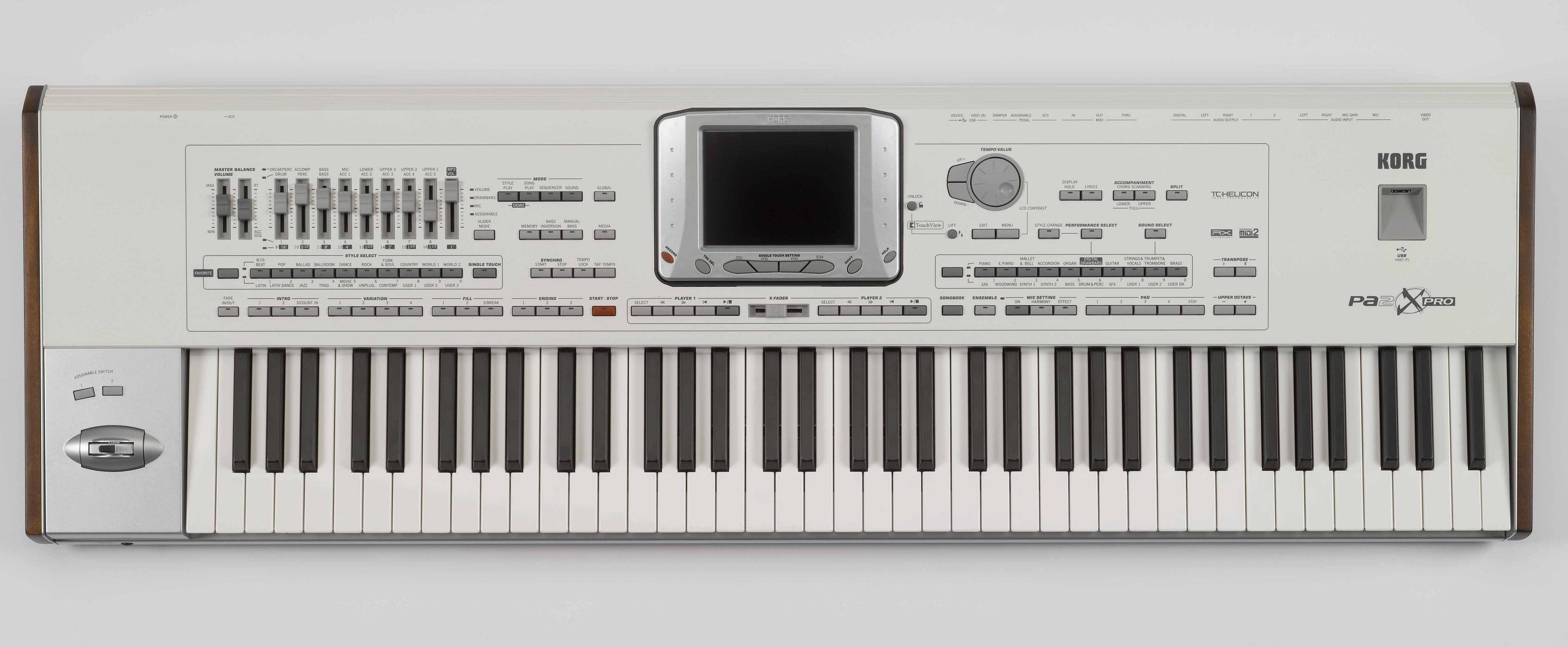 korg pa2x pro