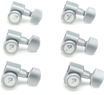 Fender Locking Strat Tele Tuning Machines Brushed Chrome