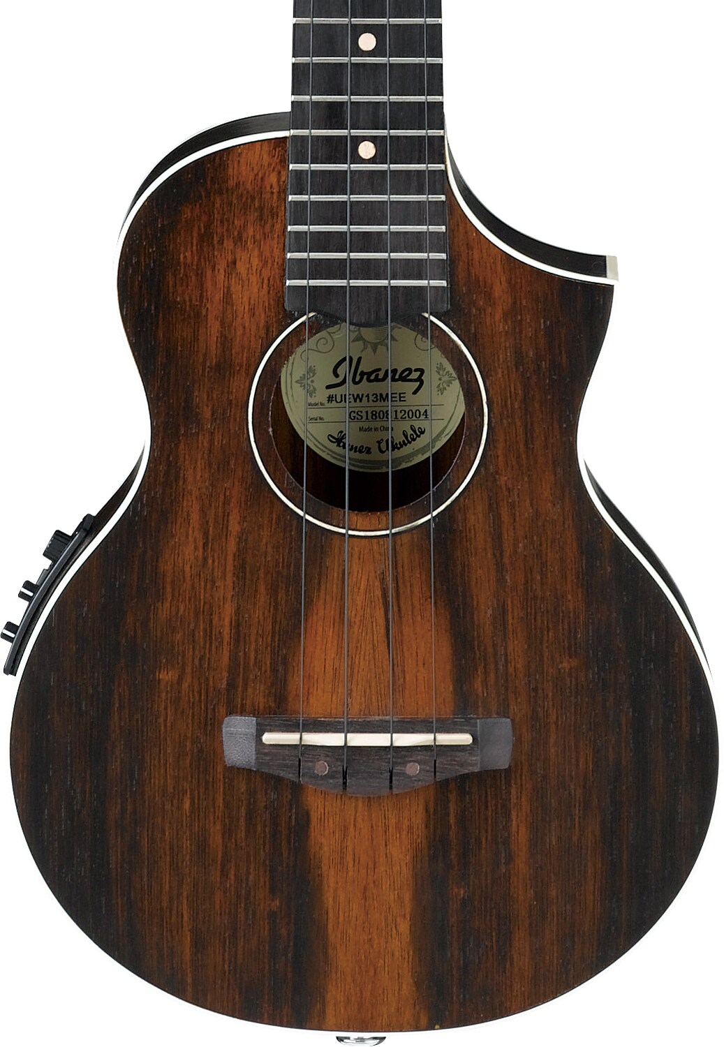 Chillido Felicidades Doncella Ibanez UEW13MEEDBO Concert Ukulele