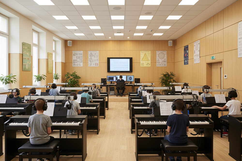 How to choose the right piano lab setup for your school