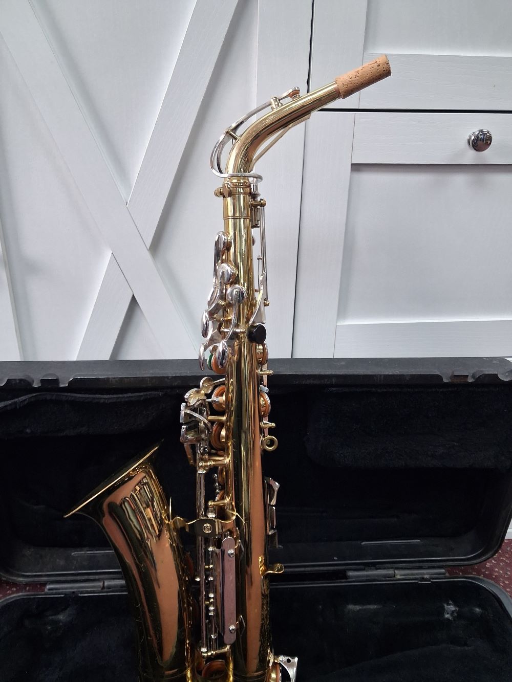 Used Selmer Bundy II Eb Alto Saxophone - With Hardshell Case and Mouthpiece