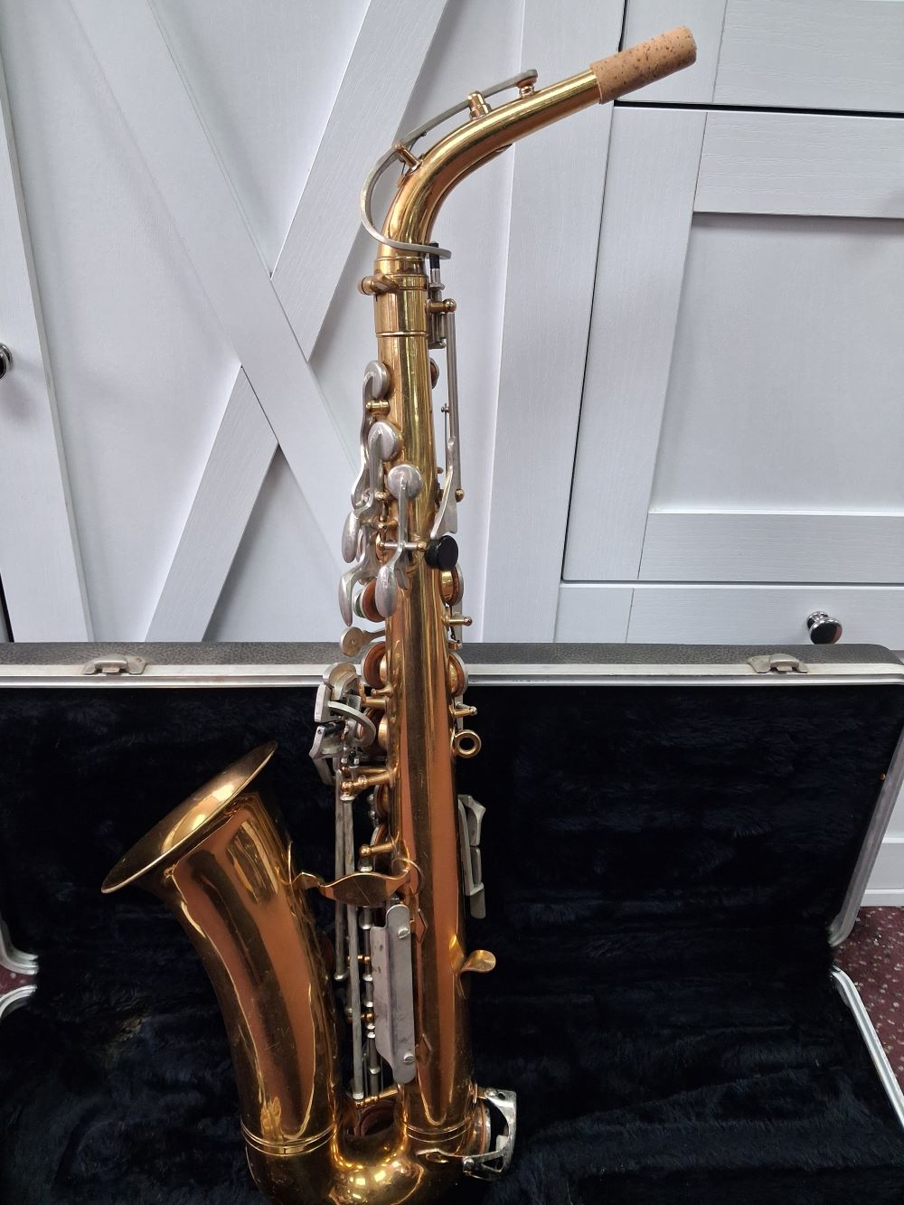 Used Selmer Bundy II Eb Alto Saxophone - With Hardshell Case and Mouthpiece