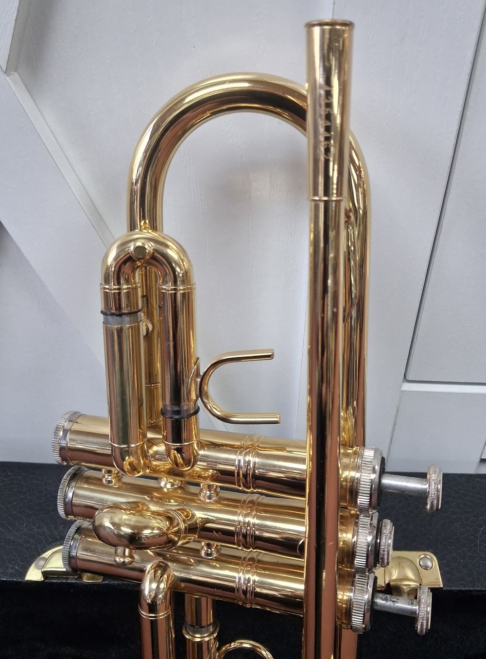 Used Brasswind Student Bb Brass Trumpet - With Case and Mouthpiece