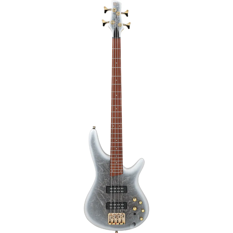 Ibanez SR300EDXFBM Electric Bass Guitar - Frozen Black Glacier Matte 2
