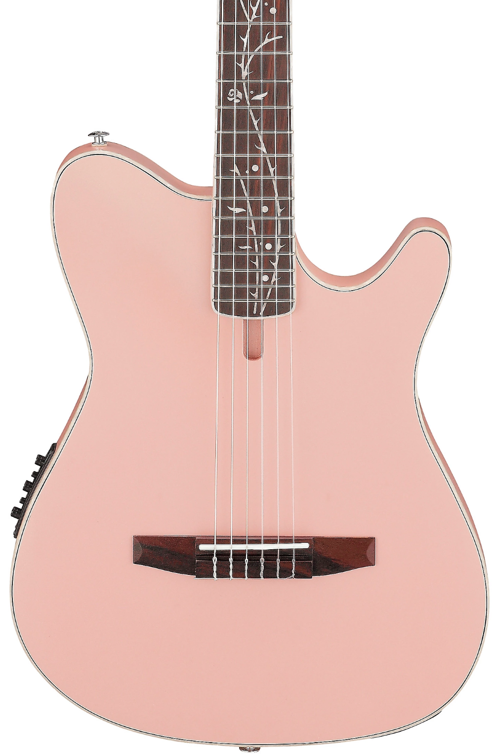 Ibanez TOD10NPAF Classic Acoustic Electric Guitar - Pearl Pink Flat