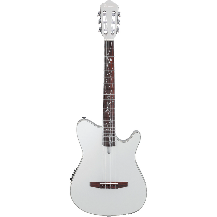 Ibanez TOD10NSMF Classic Acoustic Electric Guitar - Silver Metallic Flat 4