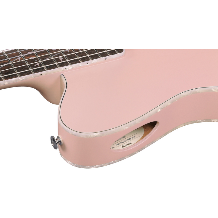 Ibanez TOD10NPAF Classic Acoustic Electric Guitar - Pearl Pink Flat 5