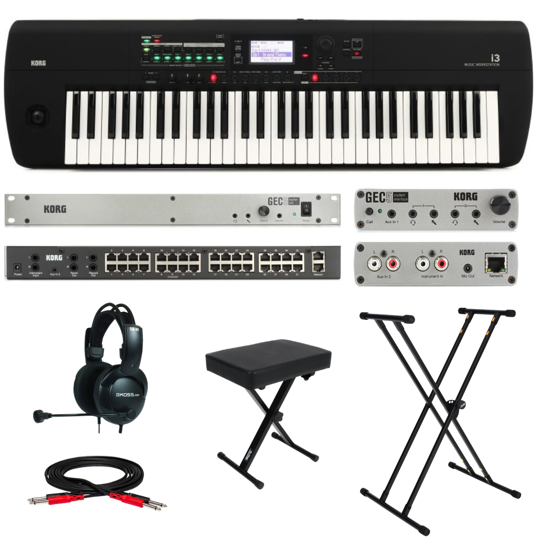 Korg GEC5 32 Student Tech Lab - i3 Arranger/Workstation