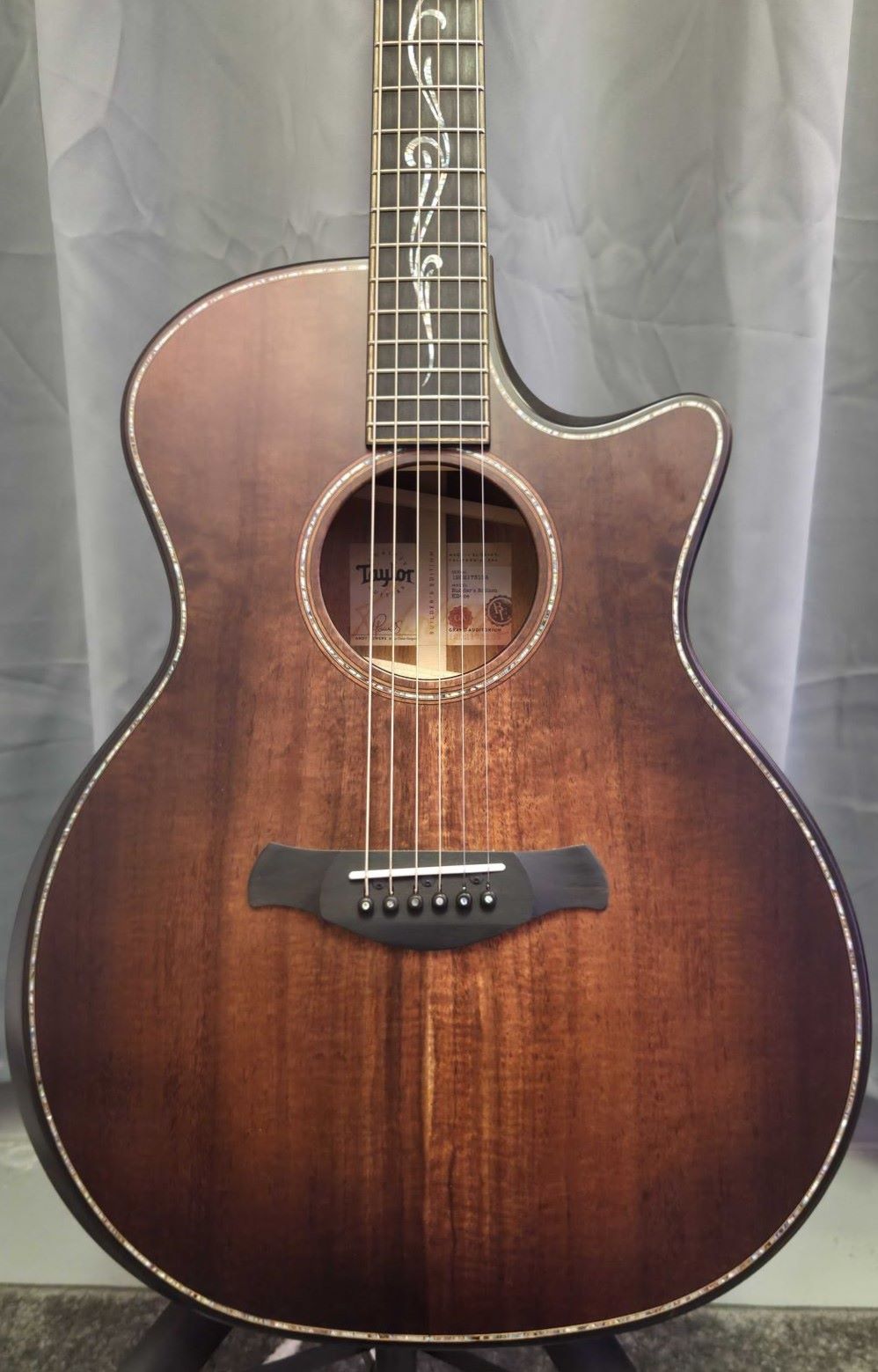 Taylor K24ce Builder's Edition Acoustic Electric Guitar - Kona Burst (2025 version - this one only)
