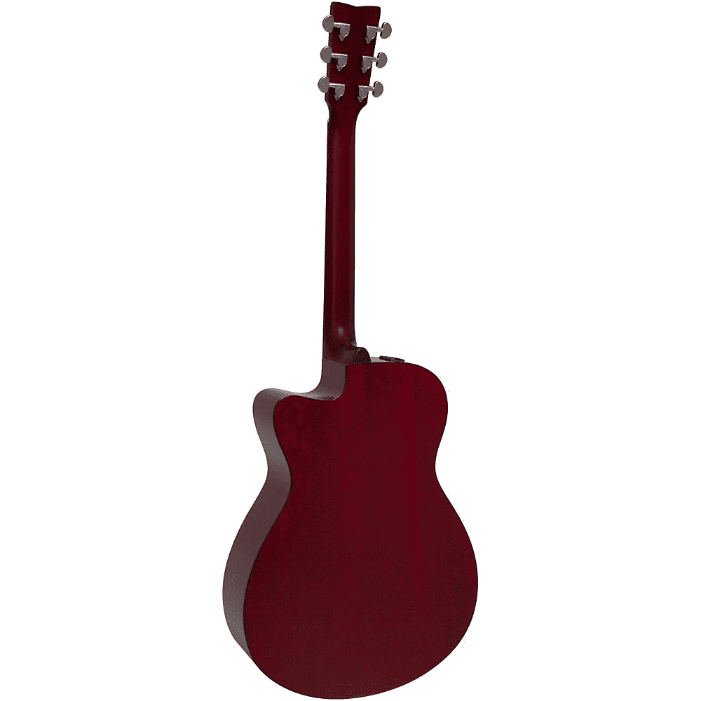 Yamaha FSX800CRR Body Ruby Red Acoustic Guitar 5