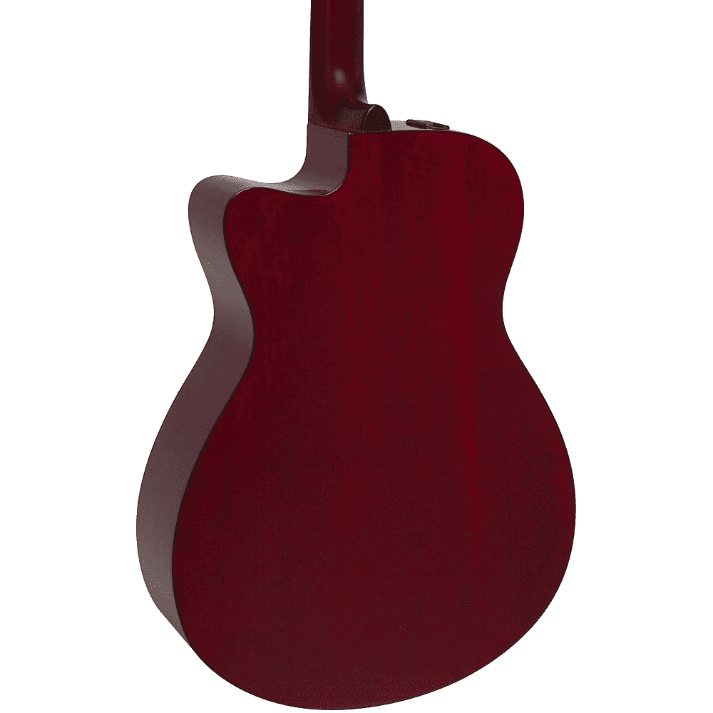 Yamaha FSX800CRR Body Ruby Red Acoustic Guitar 6