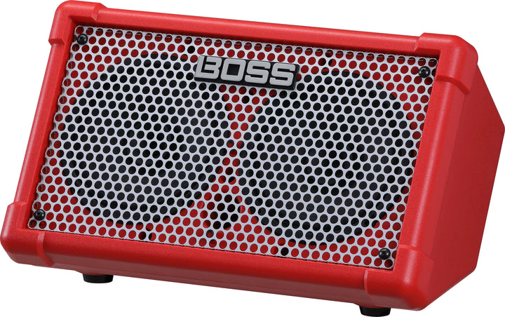 Boss Cube Street II Portable Instrument Amplifier With Guitar and Mic Inputs - Red