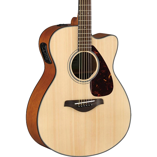 Yamaha FSX800C Natural Solid Top Acoustic Guitar