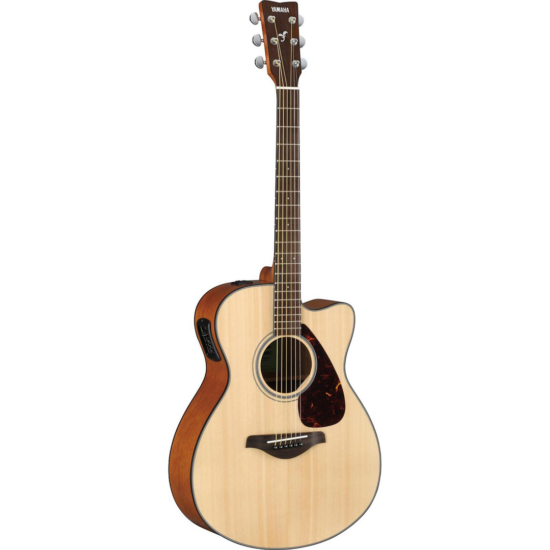 Yamaha FSX800C Natural Solid Top Acoustic Guitar