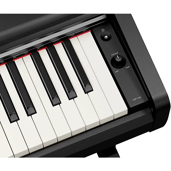 Yamaha Arius YDP-146 88 Key Upright Digital Piano - Black
