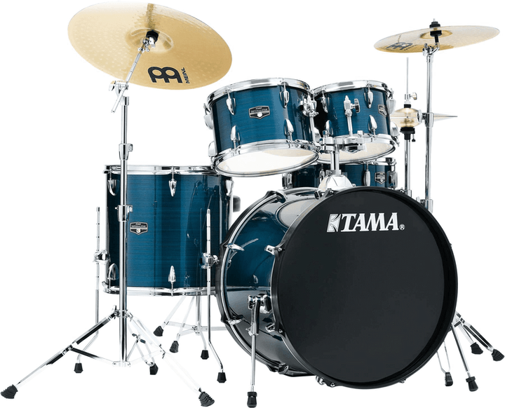 Tama Imperialstar 5 Piece Drum Set - Hairline Blue