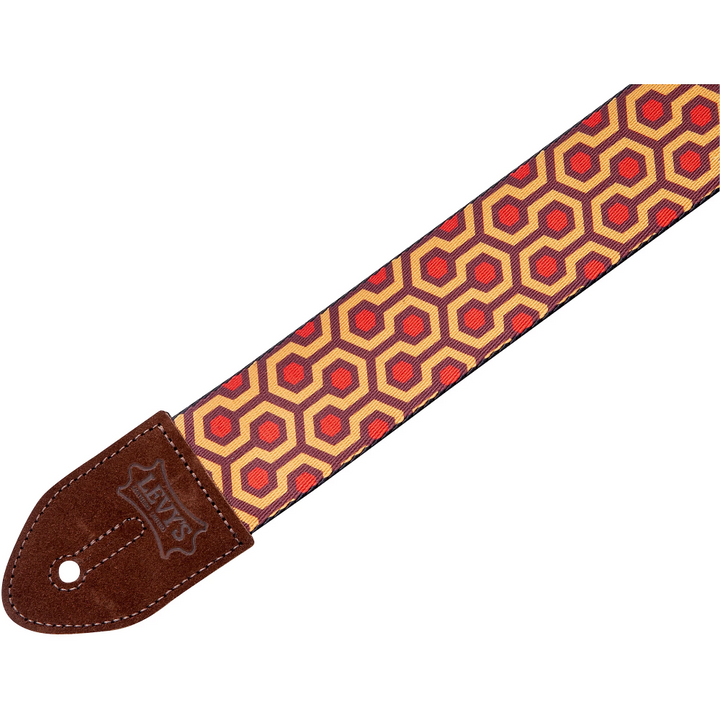 Levys MP2-007 2" Wide Polyester Guitar Strap - Hexagon