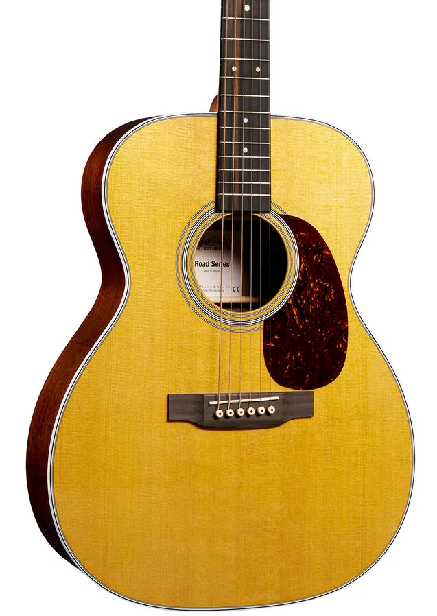 Martin Road Series 000-13E Retro Walnut Acoustic Electric Guitar - Natural