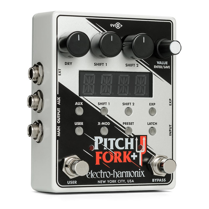 Electro-Harmonix Pitch Fork PLUS Polyphonic Pitch Shifter Pedal