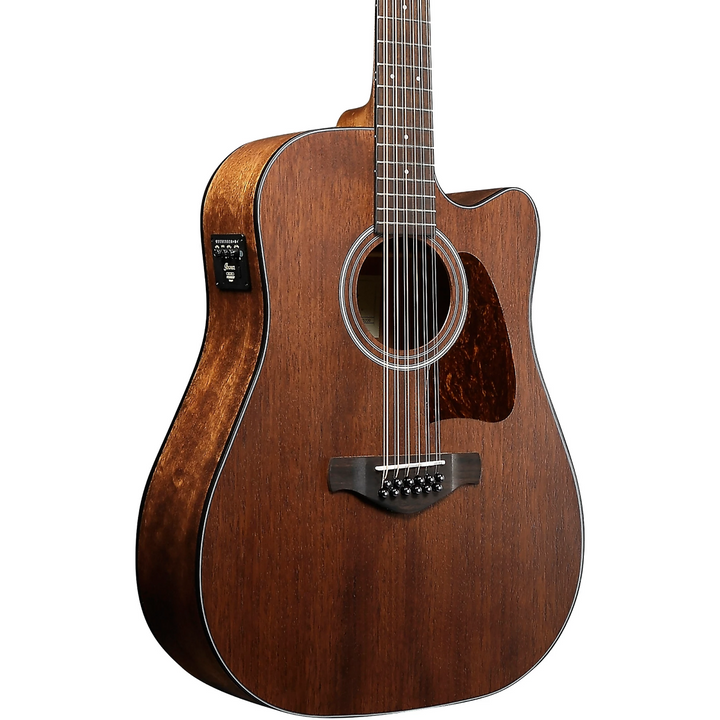 Ibanez AW5412CE 12-String Acoustic-Electric Guitar - Open Pore Natural