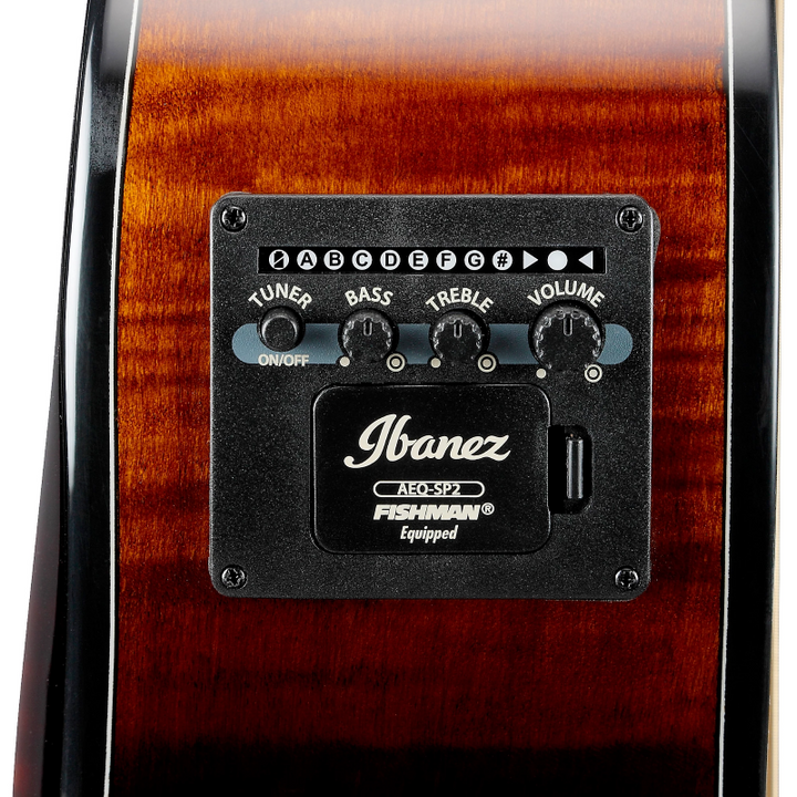 Ibanez AEWC400AMS Acoustic Electric Guitar - Amber Sunburst