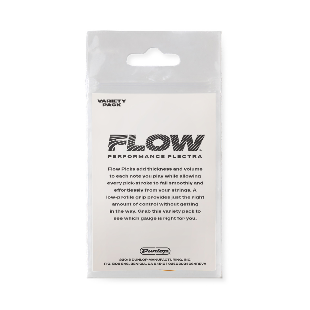 Dunlop PVP114 Flow Pick Variety Pack - 8 Pack 3