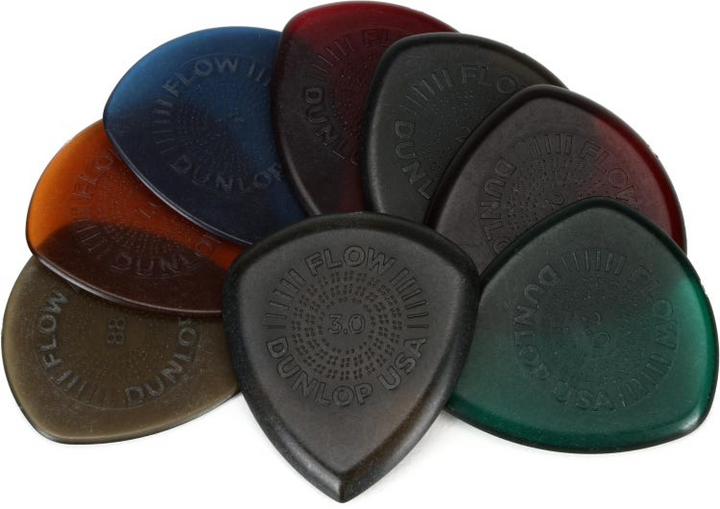 Dunlop PVP114 Flow Pick Variety Pack - 8 Pack 4