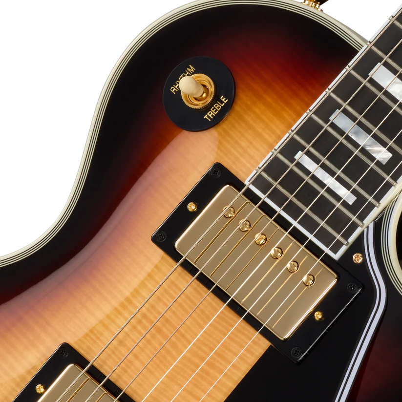 Epiphone IGC Les Paul Custom Electric Guitar - Sedona Burst