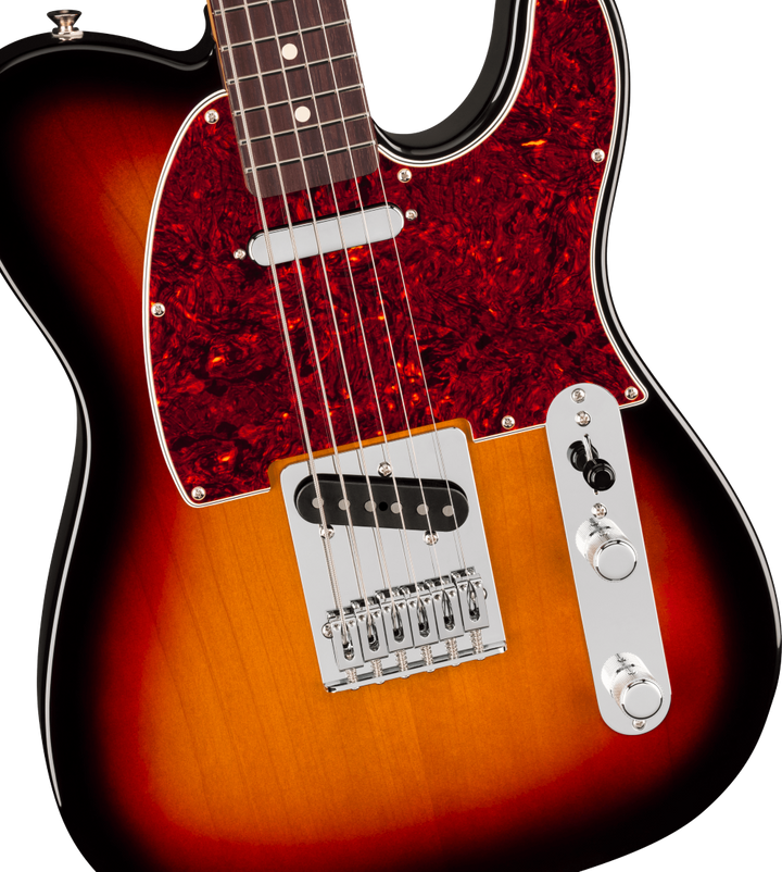 Fender 75th Anniversary Player II Baritone Telecaster Electric Guitar - 3 Color Sunburst 5