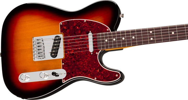 Fender 75th Anniversary Player II Baritone Telecaster Electric Guitar - 3 Color Sunburst 6