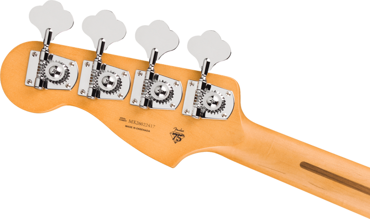 Fender 75th Anniversary Player II Precision Bass Guitar - Aztec Gold 7