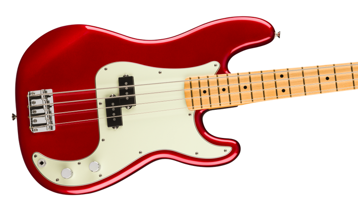 Fender 75th Anniversary Player II Precision Bass Guitar - Candy Apple Red 3