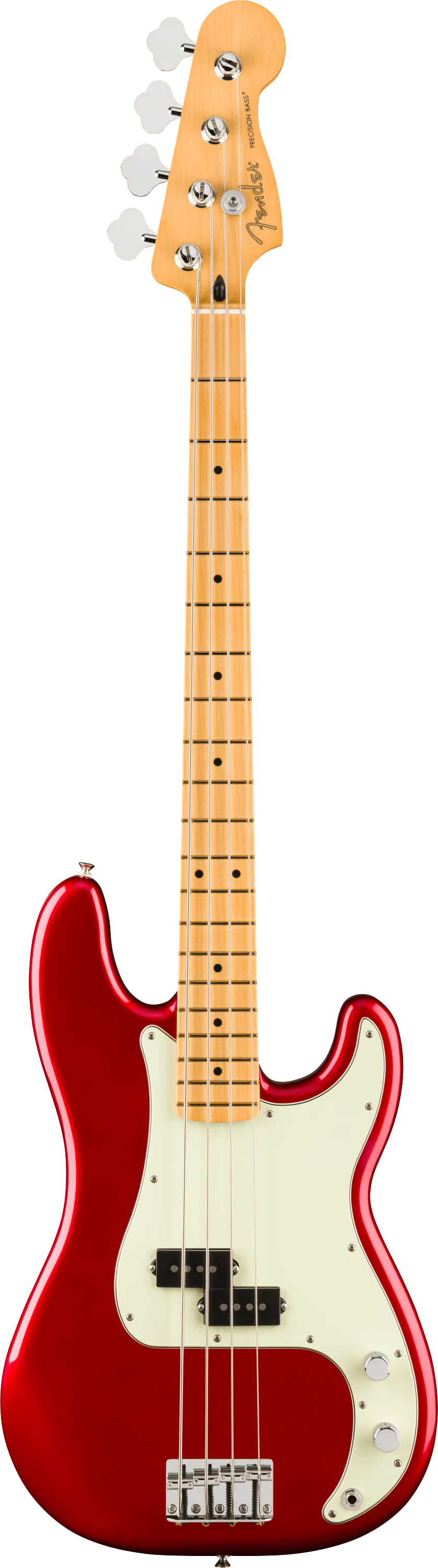 Fender 75th Anniversary Player II Precision Bass Guitar - Candy Apple Red 7