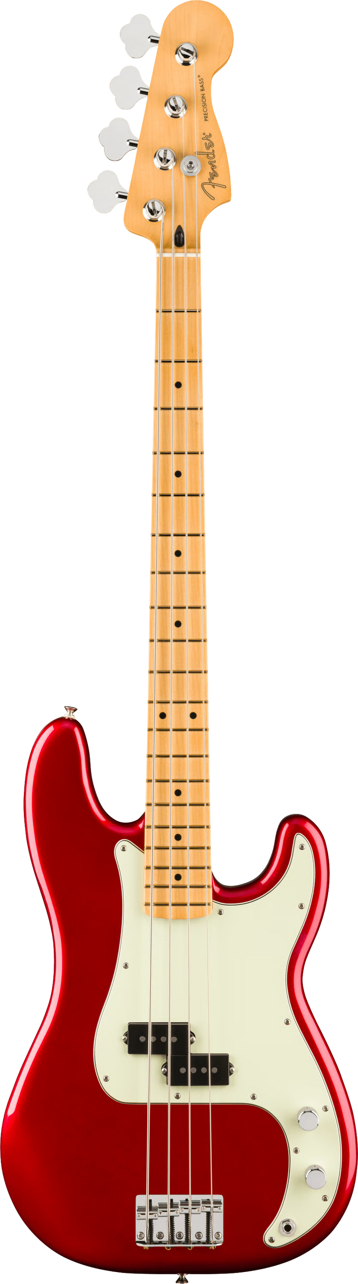 Fender 75th Anniversary Player II Precision Bass Guitar - Candy Apple Red 7