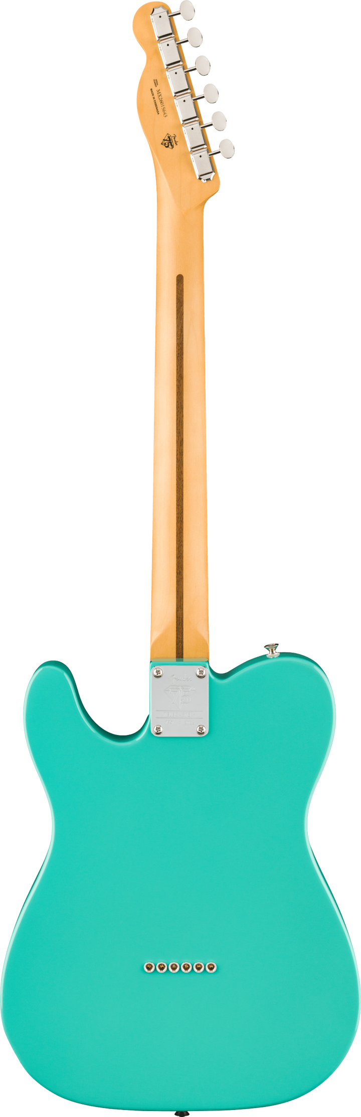 Fender 75th Anniversary Player II Telecaster Electric Guitar - Daphne Blue 4