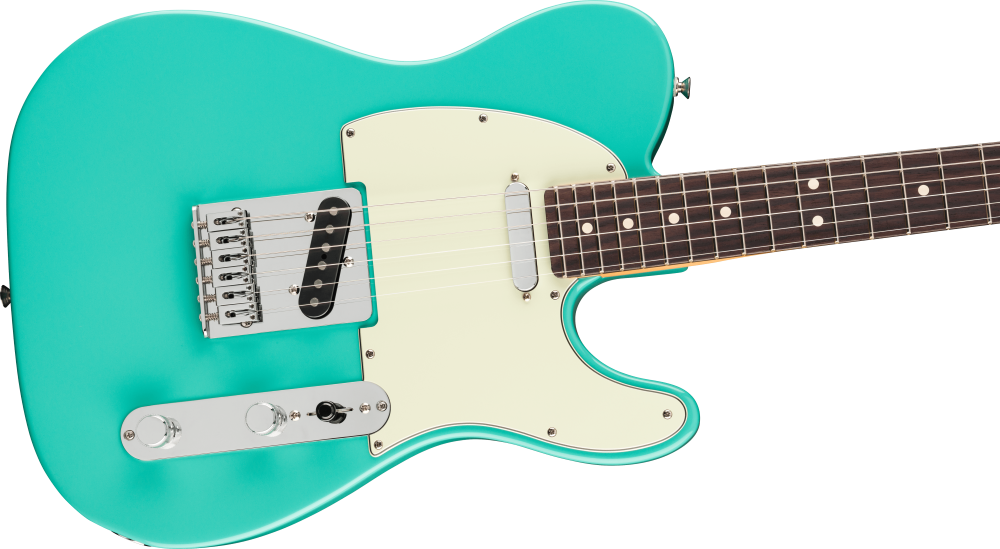 Fender 75th Anniversary Player II Telecaster Electric Guitar - Daphne Blue 6