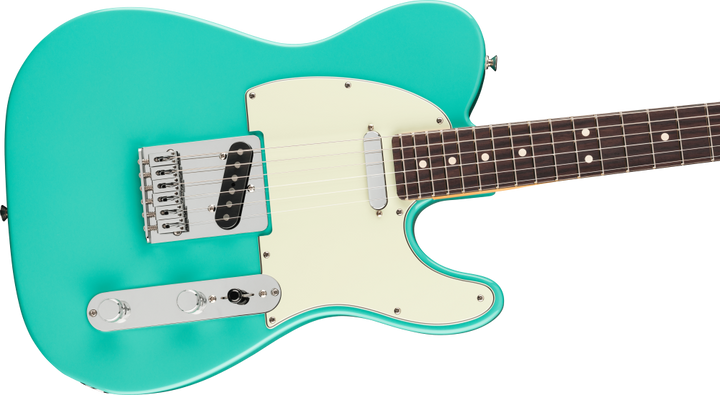 Fender 75th Anniversary Player II Telecaster Electric Guitar - Daphne Blue 6