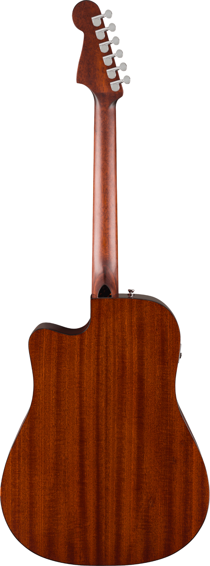 Fender California Deluxe Redondo Acoustic Electric Cutaway Guitar - Black 5