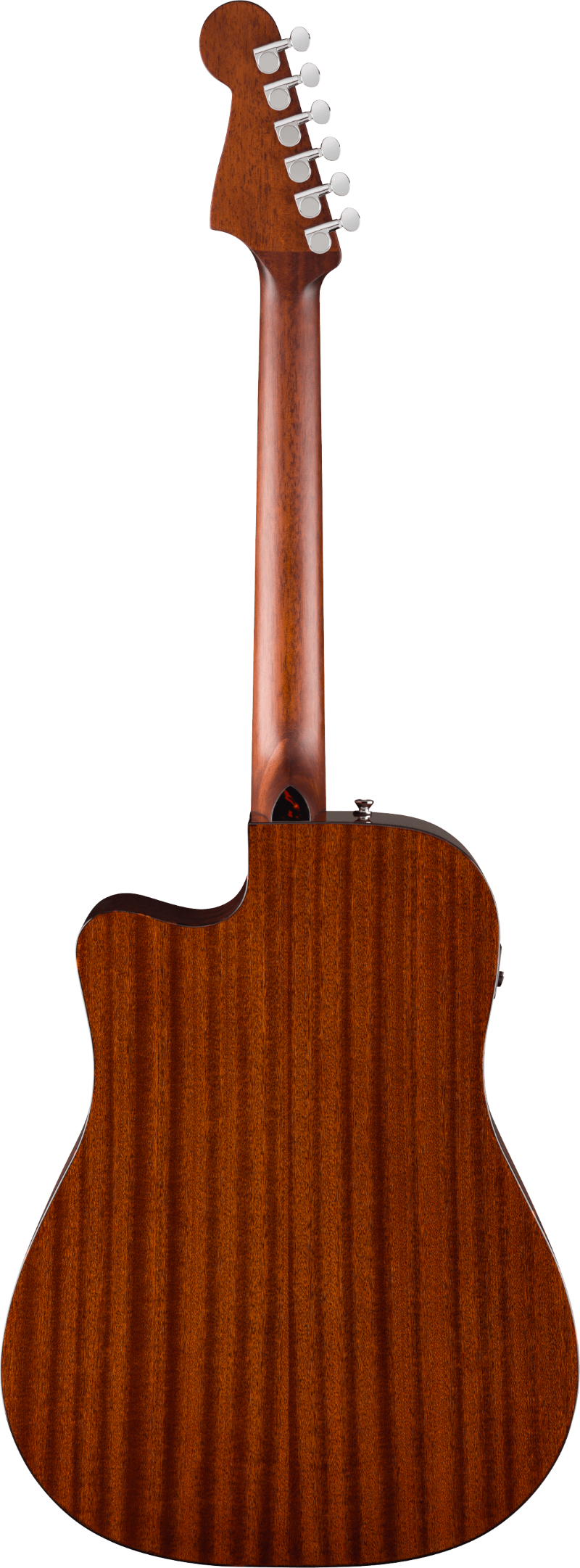 Fender California Deluxe Redondo Acoustic Electric Cutaway Guitar - Natural 4