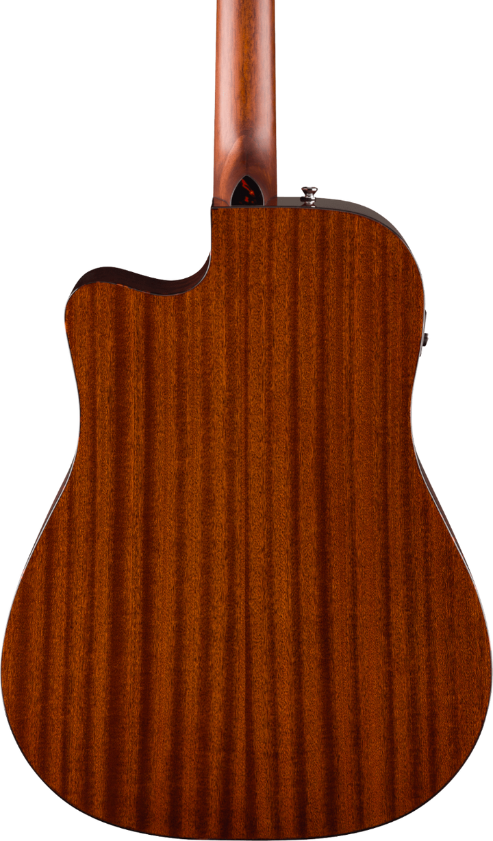Fender California Deluxe Redondo Acoustic Electric Cutaway Guitar - Natural 5