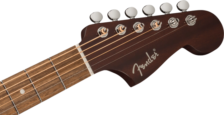 Fender California Deluxe Redondo Acoustic Electric Cutaway Guitar - Natural 6
