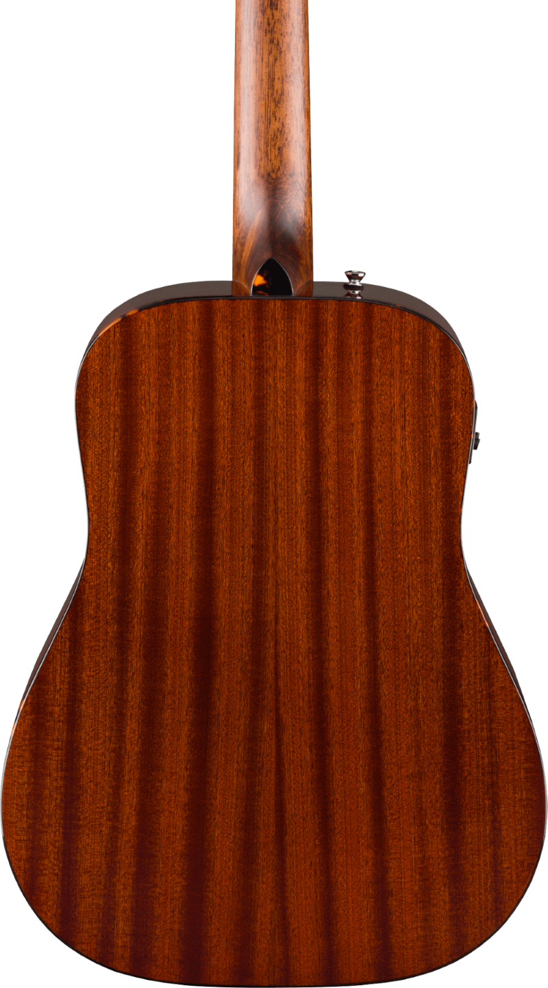 Fender California Deluxe Redondo Jr. Acoustic Electric Guitar - Honey Sunburst 5