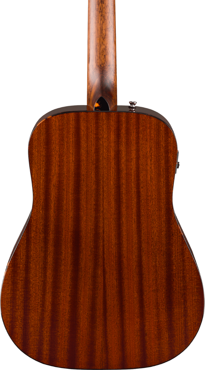 Fender California Deluxe Redondo Jr. Acoustic Electric Guitar - Honey Sunburst 5