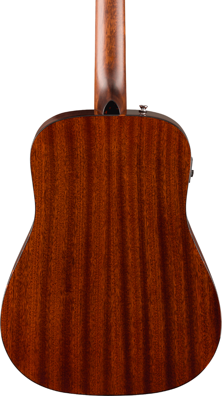 Fender California Deluxe Redondo Jr. Mahogany Acoustic Electric Guitar - Natural Mahogany 4
