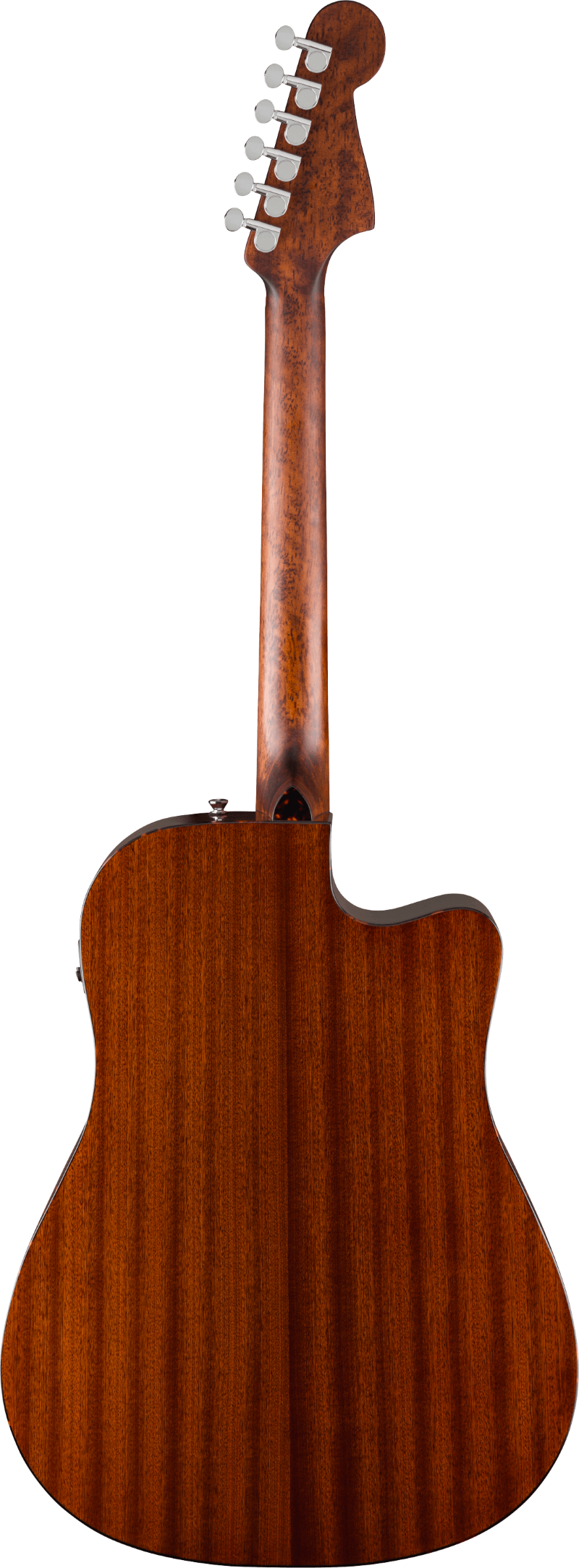 Fender California Deluxe Redondo Left-Handed Acoustic Electric Cutaway Guitar - Natural 4