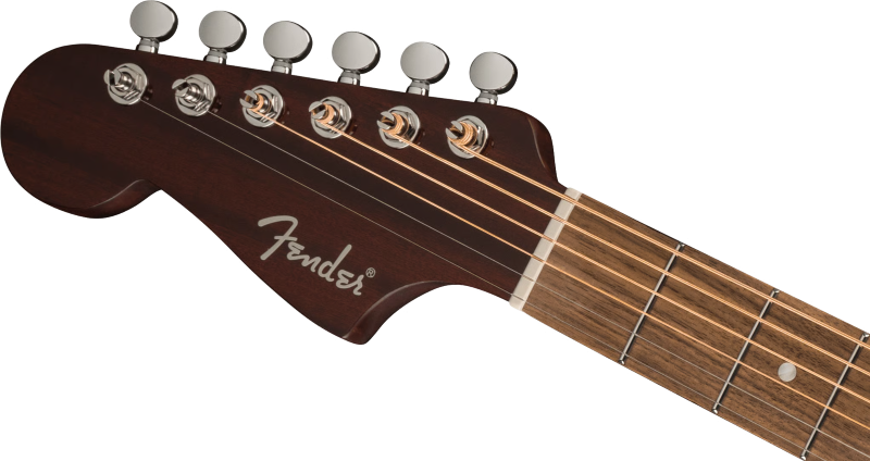 Fender California Deluxe Redondo Left-Handed Acoustic Electric Cutaway Guitar - Natural 6
