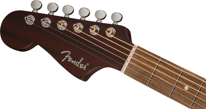Fender California Deluxe Redondo Left-Handed Acoustic Electric Cutaway Guitar - Natural 6