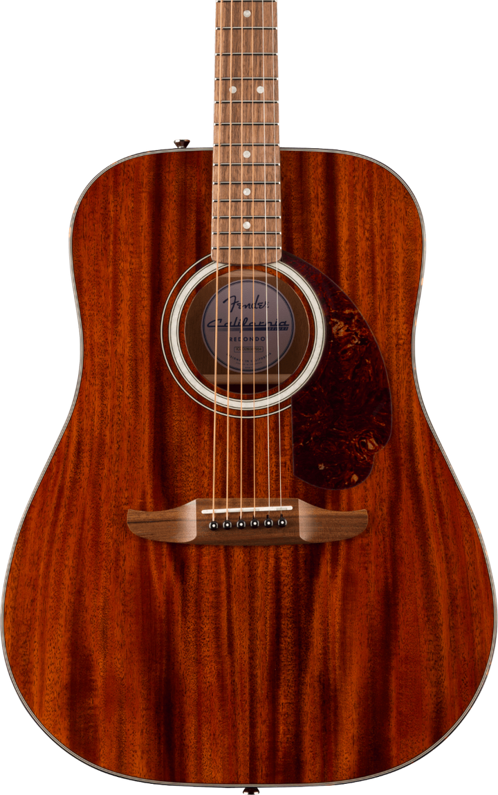 Fender California Deluxe Redondo Mahogany Acoustic Guitar - Natural Mahogany